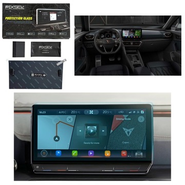 Захисні скло pixsel na монітор cupra formentor - 12.2“ 2020 - 2024 фото №1