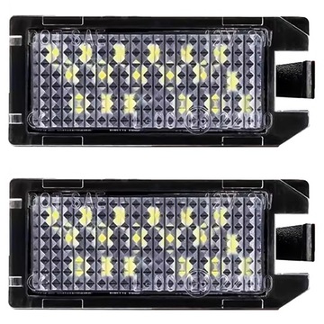 Лампочки led підсвітка номерного знака реєстраційний jeep grand cherokee compass фото №1
