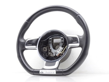 Кермо зрізана шкіра мульті мультифункція audi tt 8j 8j0419091b хром фото №1