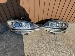 Лампа передняя lancia delta линза + led европа комплект красивый фото №1