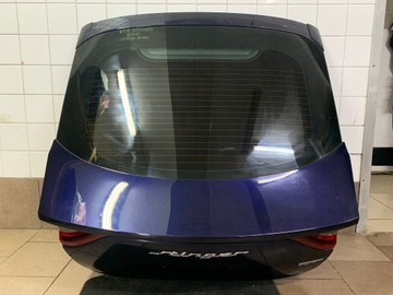 Kia stinger gt кришка задня зад комплектна d9b фото №1