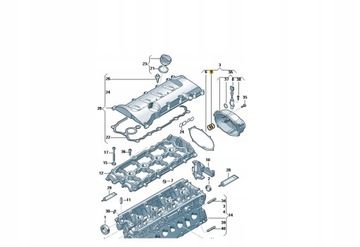 Набор кольца регулятора audi 06f198107a aso фото №1