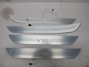 Планка v12 порогова bmw g12 lci 8072805 фото №1