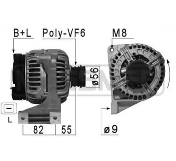 Era генератор -messmer volvo фото №1