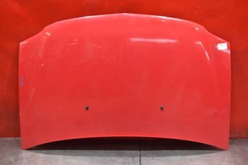 Капот крышка двигателя красная dacia logan mcv 1 i рестайлинг 07-12 фото №1