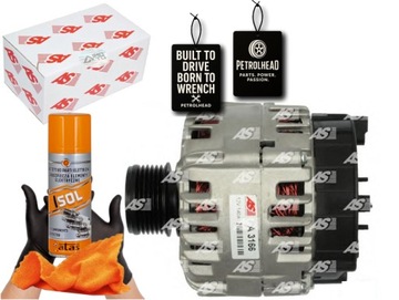 Генератор clio kangoo 1.5dci 05- 160a as-pl #petrolhead pro+ kit4 фото №1