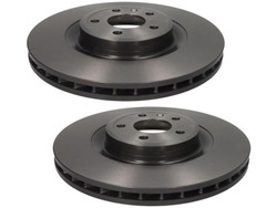 Диски перед audi a5 8t 2.0-4.2 07-17 8f 3.0 09-11 q5 8r 2.0-3.2 08-11 фото №1