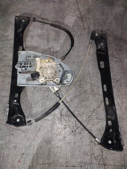 Механизм стёкла левый перед mercedes w203 c класс фото №1