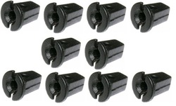 10x застібки підкрилок seat ibiza exeo inca alhambra toledo cordoba leon фото №1