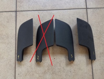 Volvo v70 заглушка накладка рейлінг зад 2001 - 2006 фото №1