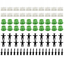 Застібки втулки кліпси затискачі накладка порога крила bmw e36 46 набір 80 szt фото №1