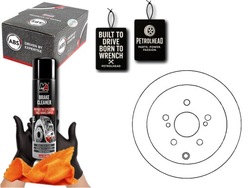 Диски гальмівні 2szt toyota previa 90-00 зад a.b. #petrolhead pro+ kit2 фото №1