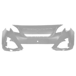 Бампер peugeot 3008 ii 06.09- білий фото №1