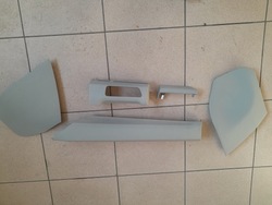 Kia niro рестайлінг рамка захист панелі планка заглушка фото №1