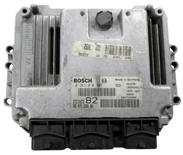 Блок керування двигуна peugeot 1.4 hdi 0281010707 edc16c382 + програмування фото №1
