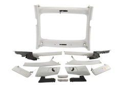 Потолок панорама козырьки обшивка стоек 1614411-01-a tesla модель 3 фото №1