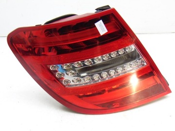 Лампа левый левая зад led mercedes c w204 рестайлинг универсал фото №1