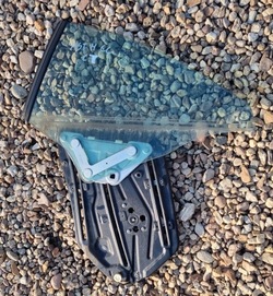 Opel astra h cc кабріолет скло лівий зад механізм фото №1