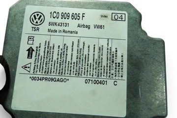 Модуль подушка skoda fabia ii combi 545 1c0909605f 1.4l 2010 фото №1