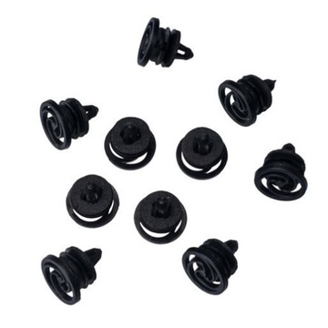 10x клипса обивка дверь 6k0868243c seat ibiza фото №1