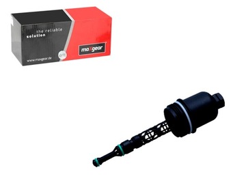 Корпус фильтра масла mercedes w204 w211 1.6 1.8 1.8cng 02- maxgear фото №1