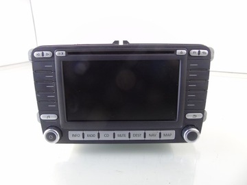 Радіо cd навігація vw passat b6 golf v 1k0035198c фото №1