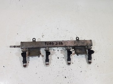 Планка впрыскивающий форсунки 0280158157 mazda 3 bl 5 6 ii gh 2.3b l5 фото №1