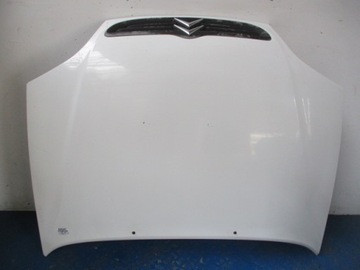 Citroen saxo ii кришка капот передня біла фото №1
