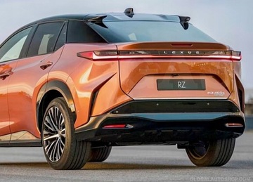 Lexus rz 450e - хромовані планки решітка радіатора хром решітка бампера тюнінг фото №1