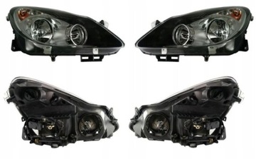 Фара лампа opel corsa d 06-11 opc valeo l+p фото №1