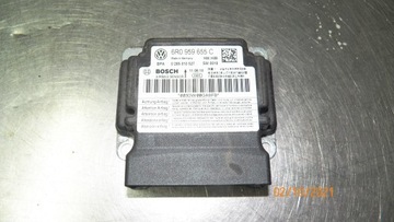 Датчик подушек vw polo 6r0959655c фото №1