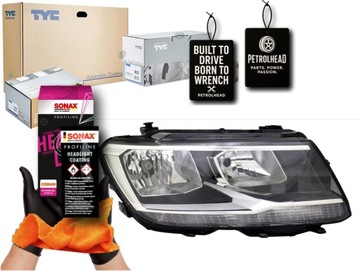 Фара l vw tiguan ii 07.16-12.19 tyc #petrolhead pro+ kit8 фото №1