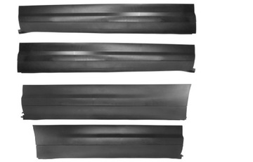 Porsche cayenne ii 92a 10-17 планка правая дверь правые зад задние новая фото №1