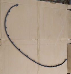 Tucson iv планка спойлер бампера перед фото №1