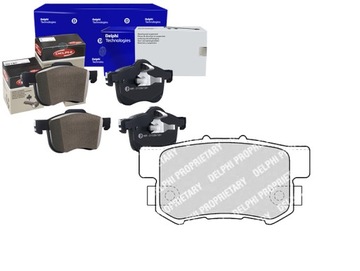 Тормозные колодки тормозные acura legend legend ii mdx rl rsx фото №1