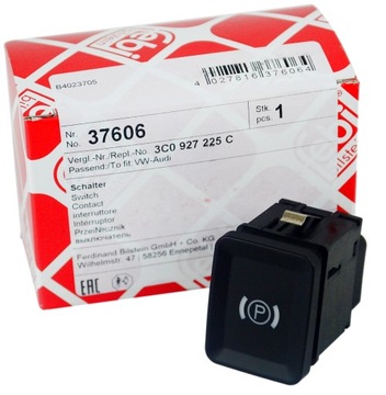 Кнопка гальма ручного vw passat b6 cc 3c2 3c5 фото №1