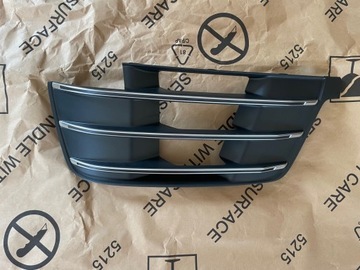 Решётка бампера перед левая audi q7 4m0807681f фото №1