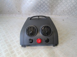 Решётка воздуховод средняя выключатель аварийных chevrolet kalos aveo t200 фото №1