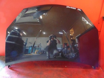 Dacia sandero i 1 чорна капот кришка двигуна nv676 фото №1