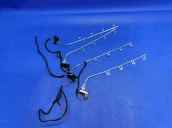 Audi a7 c7 планки led обшивка дверей дверь ambiente комплект 40 фото №1