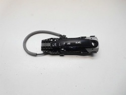 Ручка наружная vw polo 6r левая перед чёрная фото №1