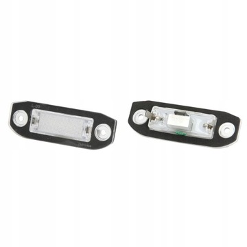 Лампа освещение номерного знака rej. led 12v volvo c30, фото №1