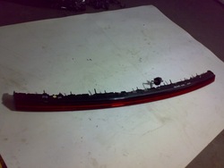 Kia ev6 лампа задня накладка кришка зад led фото №1