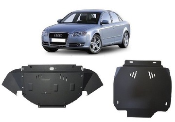 Набір сталевих захист шасі audi a4 b7 all дорога 2005-2008 - automatyc фото №1