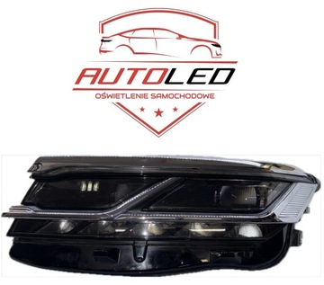 Vw touareg 3 761 лампа перед ліва повний led комплектна з модулями фото №1