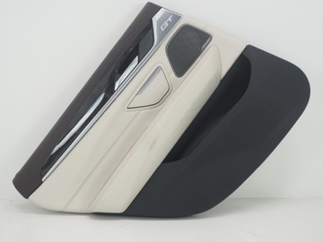 Оббивка боковина двері лівий зад bmw 6gt g32 harman фото №1