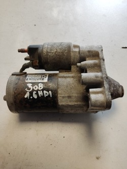 Стартер citroen peugeot 1.6 ehdi 9801667780 фото №1