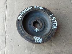Колесо ременное вала коленчатого citroen evasion peugeot 806 1,9 tdi 98r. фото №1
