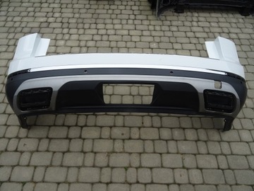 Vw atlas 3cn бампер зад задній спойлер планка хром фото №1