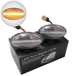 2x поворотник led mini cooper one r50 r52 r53 фото №1